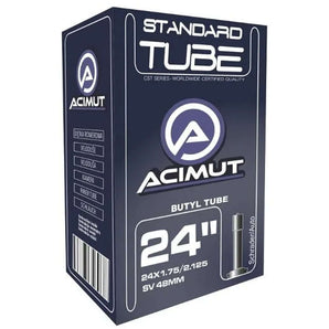 CST Tube Acimut 24 x 1.75-2.125 - Schrader Valve 48mm - Black