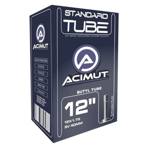 CST Tube Acimut 12 x 1/2 x 2 1/4 Schrader Valve Black