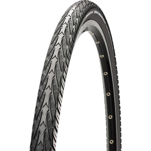 Maxxis Tyre Overdrive 27.5 x 1.65 SIlkWorm Reflective Strip Wirebead Black